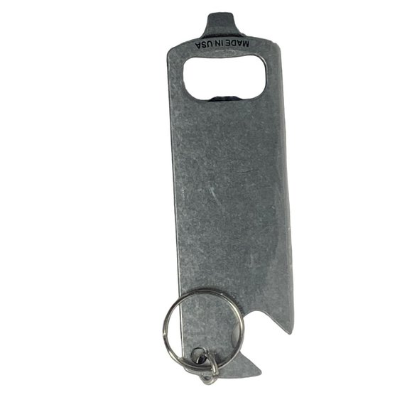 Multifunction Keychain Bottle Opener Wrench Screwdriver Ruler Tool - Picture 2 of 2